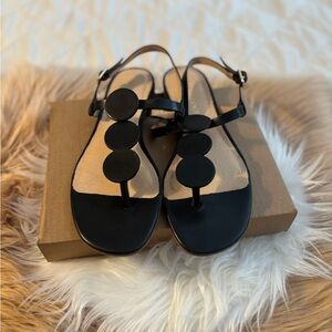 Jack Rogers Black Circle Sandals